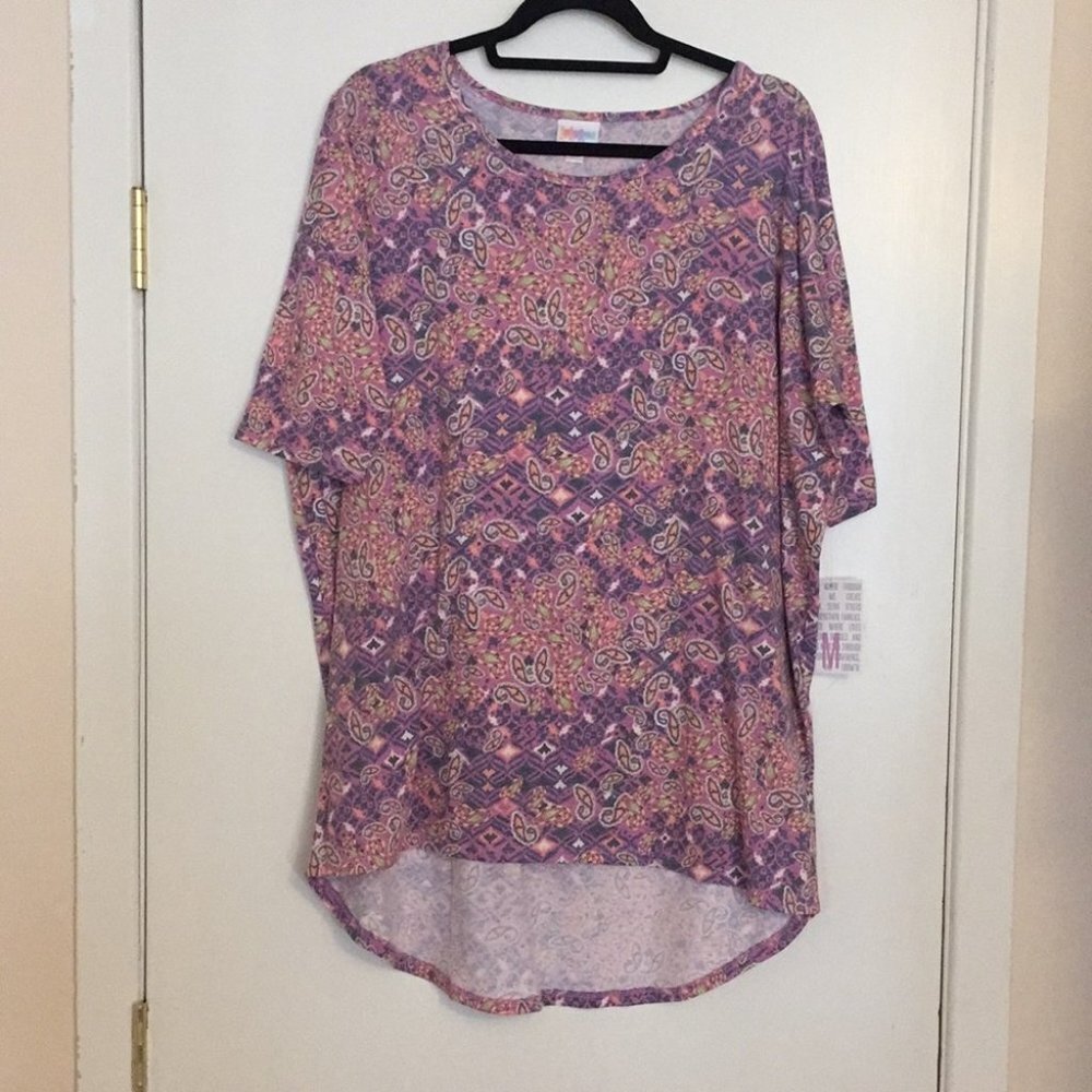 S LuLaRoe Irma Top B05 1778